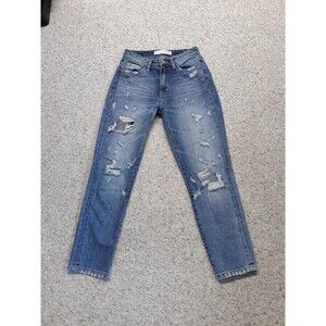 Bridge By Gly 90s Y2k Mom Fit Ripped Distressed 25